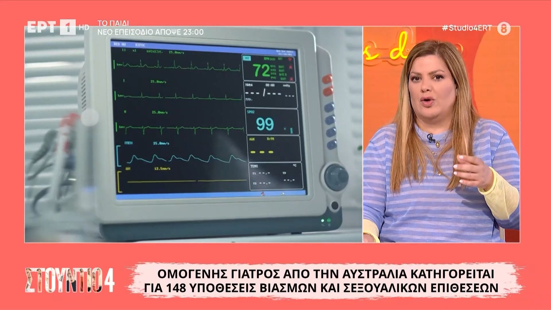Ομογενής γιατρός από την Αυστραλία κατηγορείται για 148 υποθέσεις βιασμών και σεξουαλικώς επιθέσεων