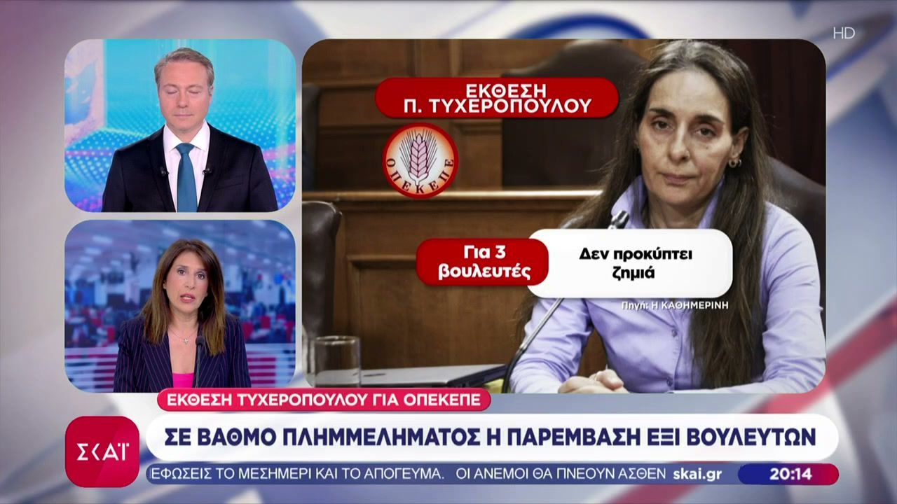 ΟΠΕΚΕΠΕ: Παράνομες επιδοτήσεις με ζημιά 2,5 εκατ. ευρώ – Τι αποκαλύπτει η έκθεση Τυχεροπούλου