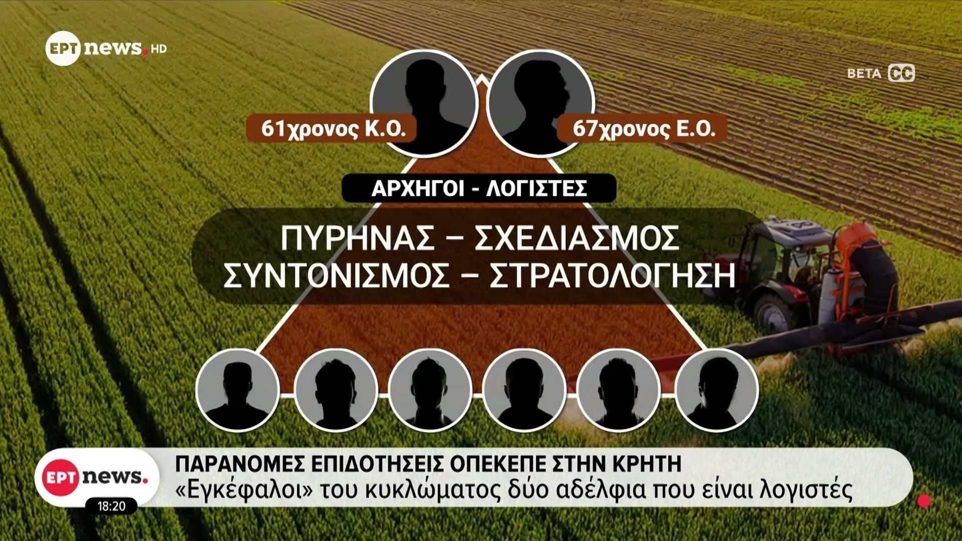 Παράνομες επιδοτήσεις ΟΠΕΚΕΠΕ στην Κρήτη: «Εγκέφαλοι» του κυκλώματος δύο αδέλφια που είναι λογιστές
