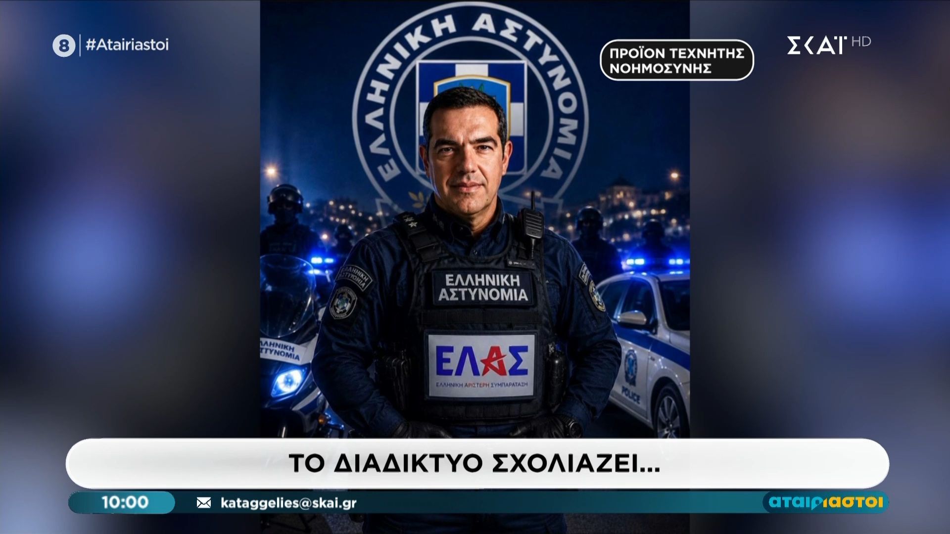 «Πάρτι» στο X για το… ΕΛΑΣ του Τσίπρα