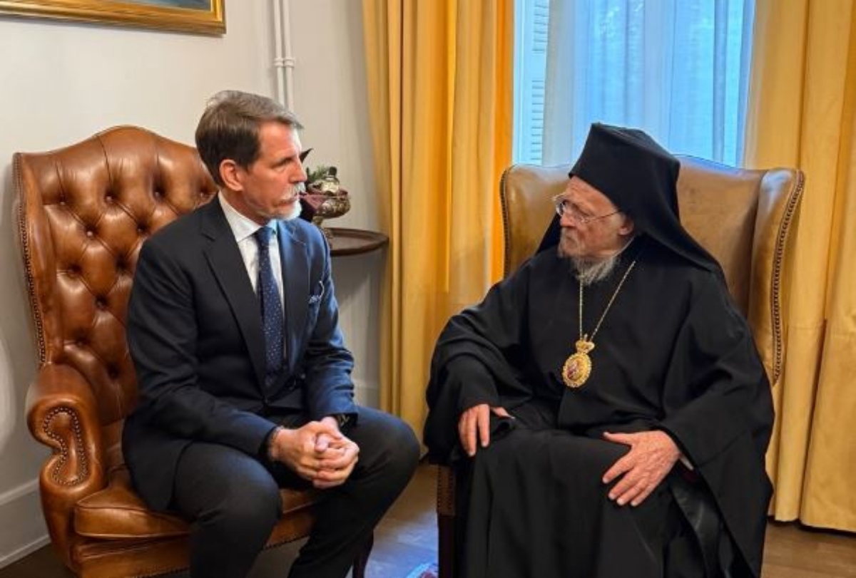 Ο Παύλος Ντε Γκρες συναντήθηκε με τον Οικουμενικό Πατριάρχη Βαρθολομαίο: «Η παρουσία και ο λόγος του αποτελούν διαρκή πηγή έμπνευσης»