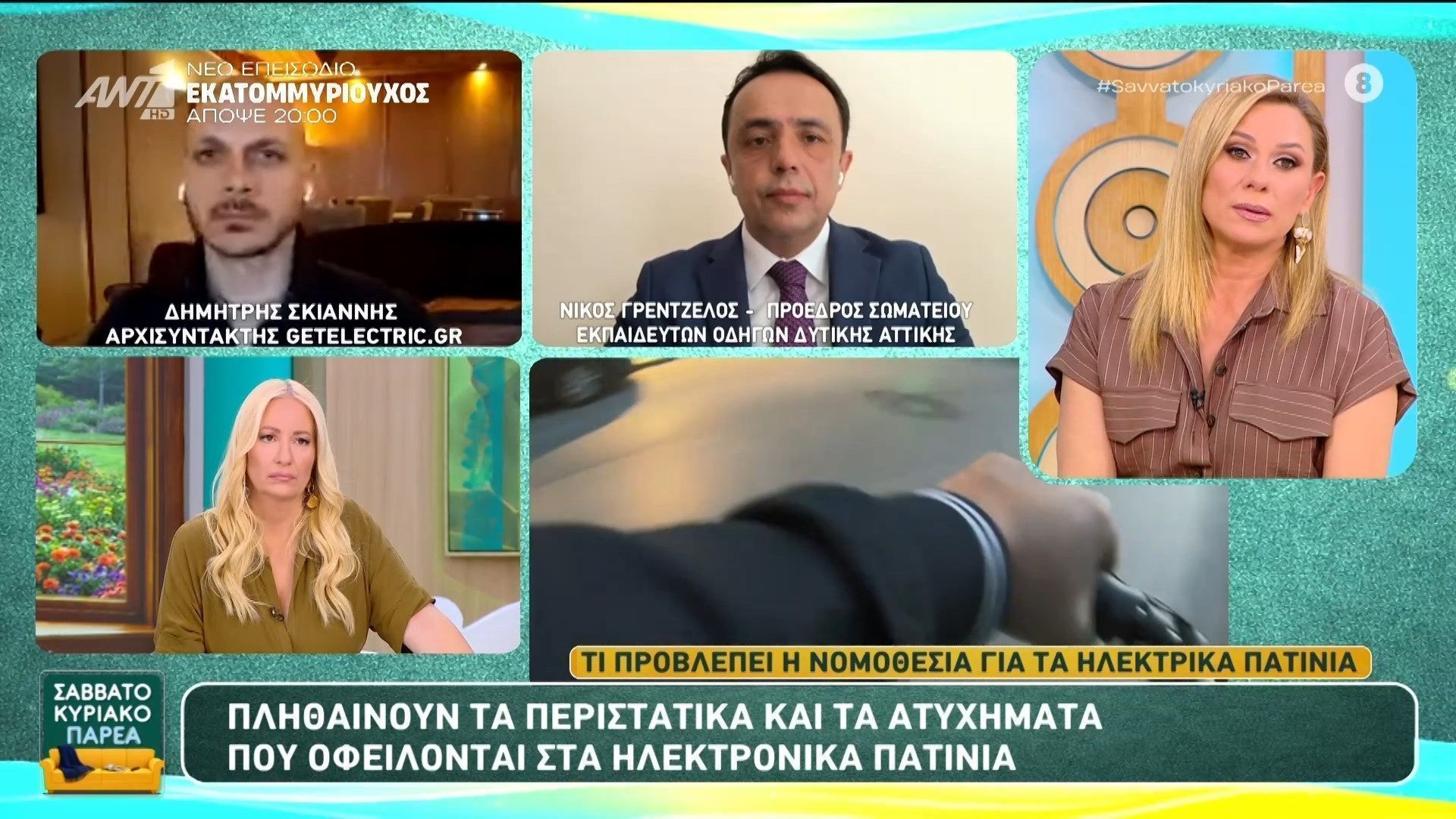 Πληθαίνουν τα περιστατικά και τα ατυχήματα που οφείλονται στα ηλεκτρινά πατίνια – Σαββατοκύριακο Παρέα – 02/05/2026