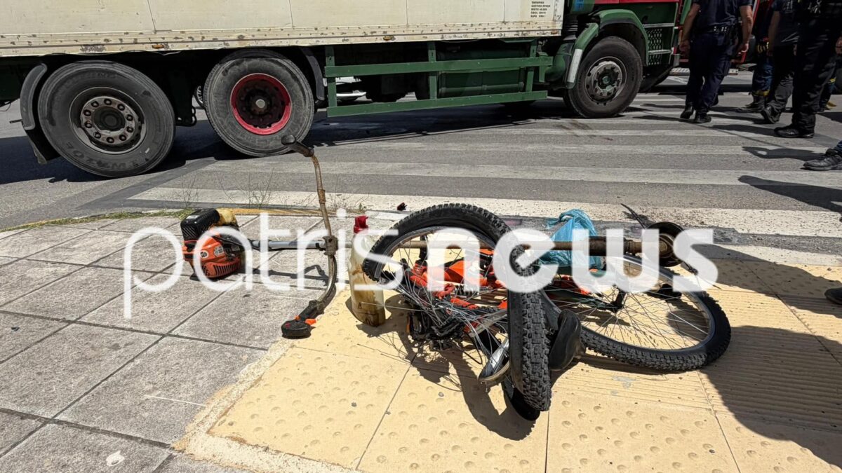Φονικό τροχαίο στον Πύργο: 55χρονος ποδηλάτης χάνει τη ζωή του από φορτηγό 2 ποδήλατο τροχαίο