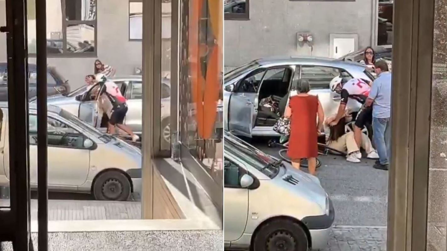 Πορτογαλία: Ποδηλάτης ξυλοκόπησε άγρια γυναίκα οδηγό επειδή του «έκλεισε τον δρόμο» – ΒΙΝΤΕΟ