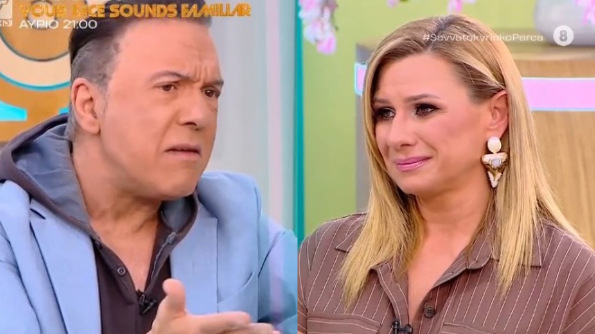 Γιαννόπουλος: Προκάλεσε δάκρυα στην Καραβάτου κατά τη διάρκεια της εκπομπής της – Δείτε τι της είπε (Βίντεο)