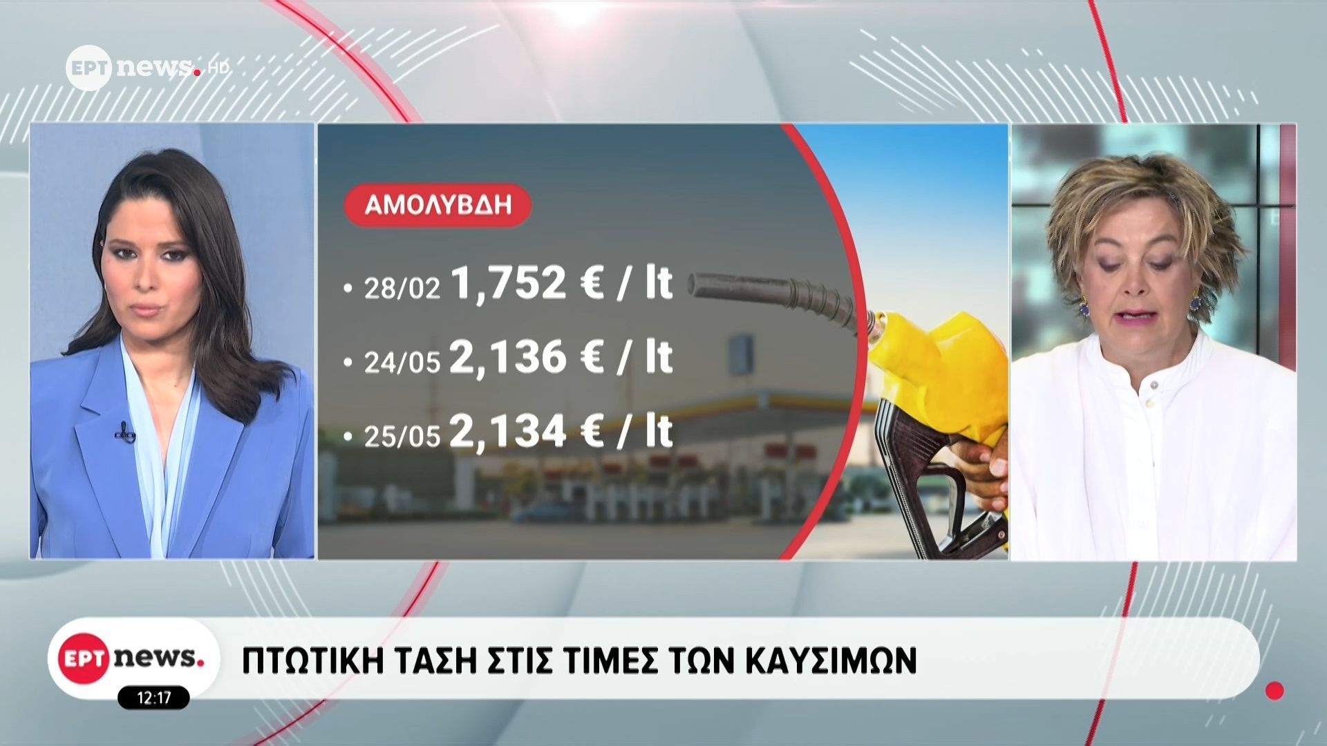 Πτωτική τάση στις τιμές των καυσίμων