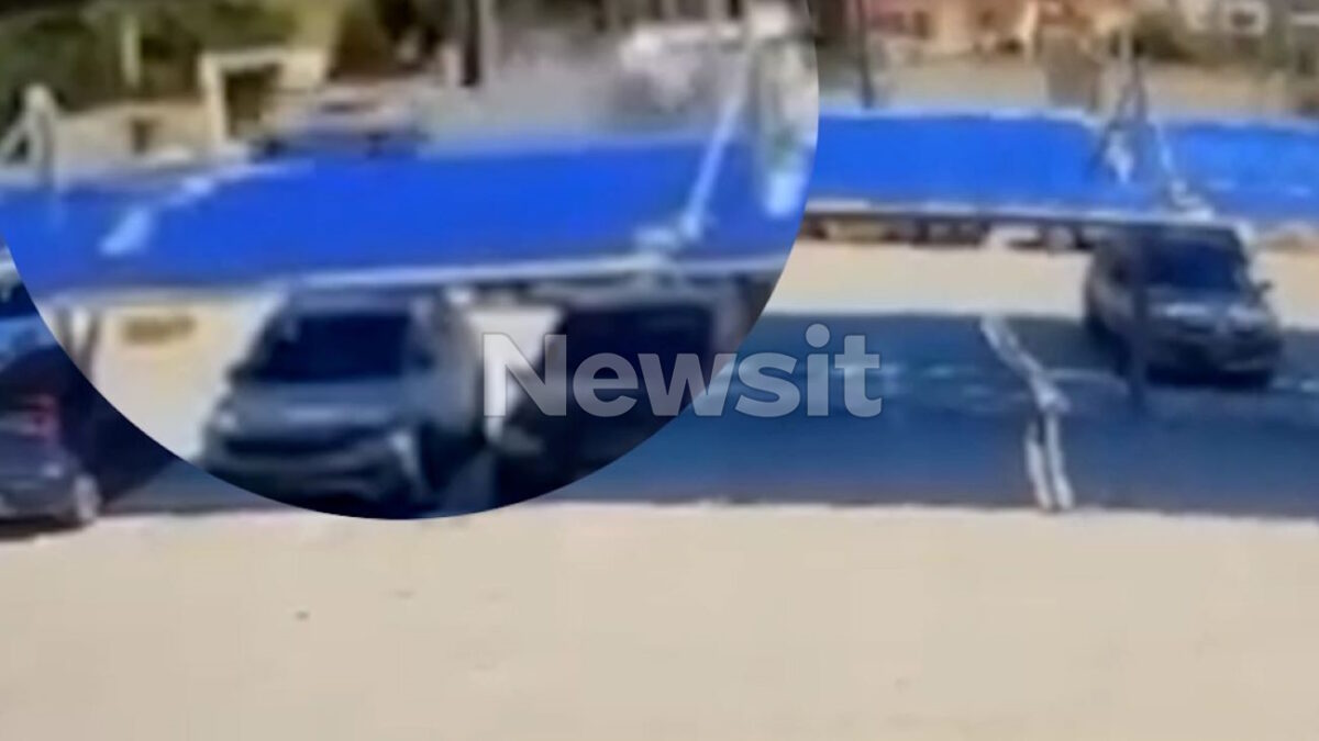 Ρόδος: Η στιγμή που η BMW συγκρούεται με ταχύτητα στο όχημα με τη μητέρα και την κόρη – Βίντεο ντοκουμέντο