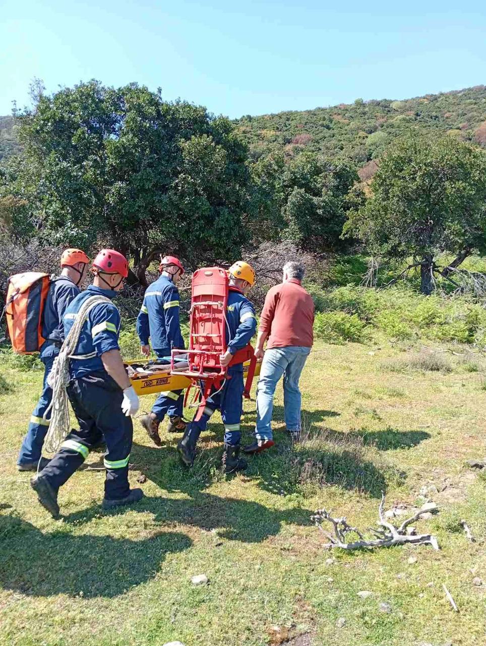 Σαμοθράκη: Επιχείρηση διάσωσης τραυματισμένης γυναίκας από το Ρέμα του Φονιά