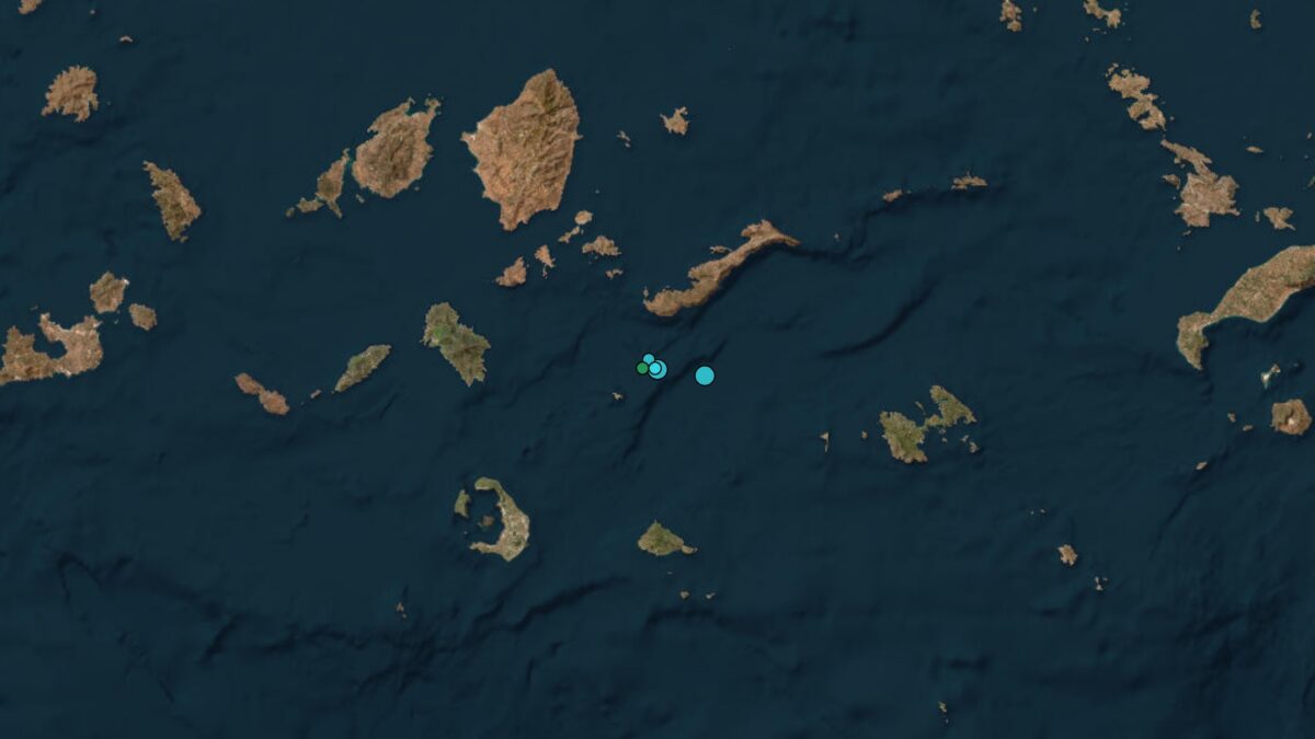 Σεισμική δόνηση 3,5 Ρίχτερ συγκλονίζει την Αρκεσίνη Αμοργού