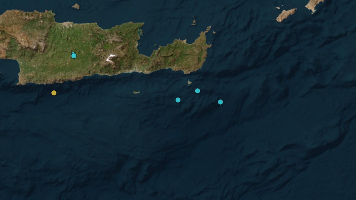 Δόνηση 3,5 Ρίχτερ συγκλονίζει τον Γουδουρά Λασιθίου