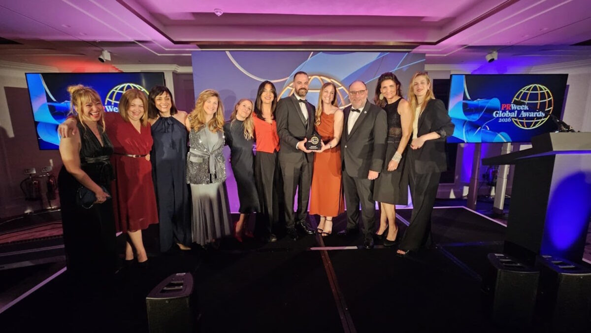 Παγκόσμια αναγνώριση της SOCIALDOO στα PR Week Global Awards στο Λονδίνο