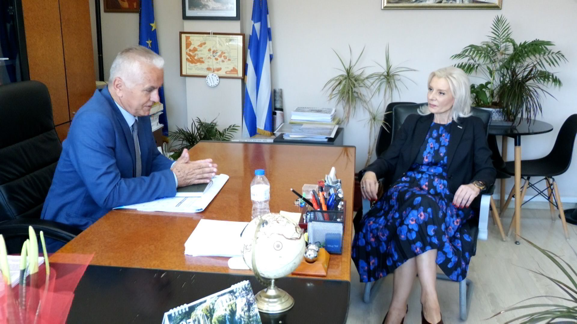Στην Αλίαρτο η Γ.Γ. Αποκεντρωμένης Διοίκησης. Διαδοχικές συναντήσεις με δημάρχους.