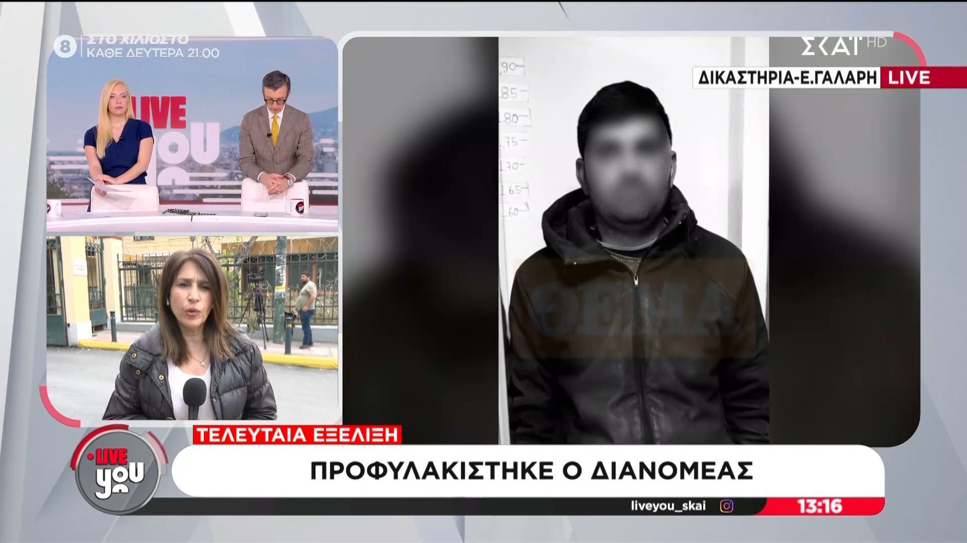 Τελευταία εξέλιξη | Προφυλακίστηκε ο διανομέας που πετούσε πέτρες σε γυναίκες