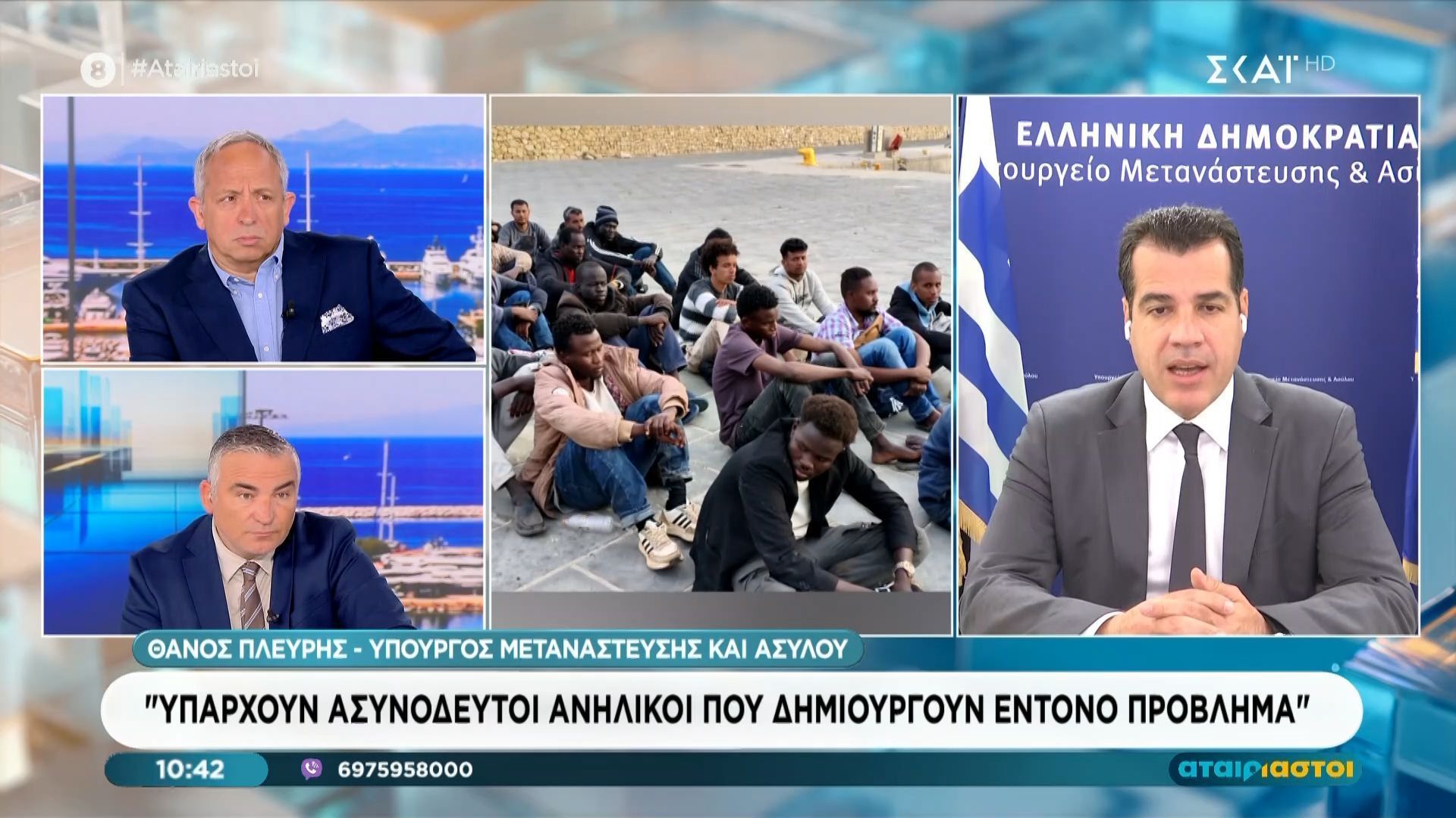 Θ. Πλεύρης: «Οι ασυνόδευτοι ανήλικοι που δημιουργούν πρόβλημα θα μπαίνουν σε καθεστώς κράτησης»