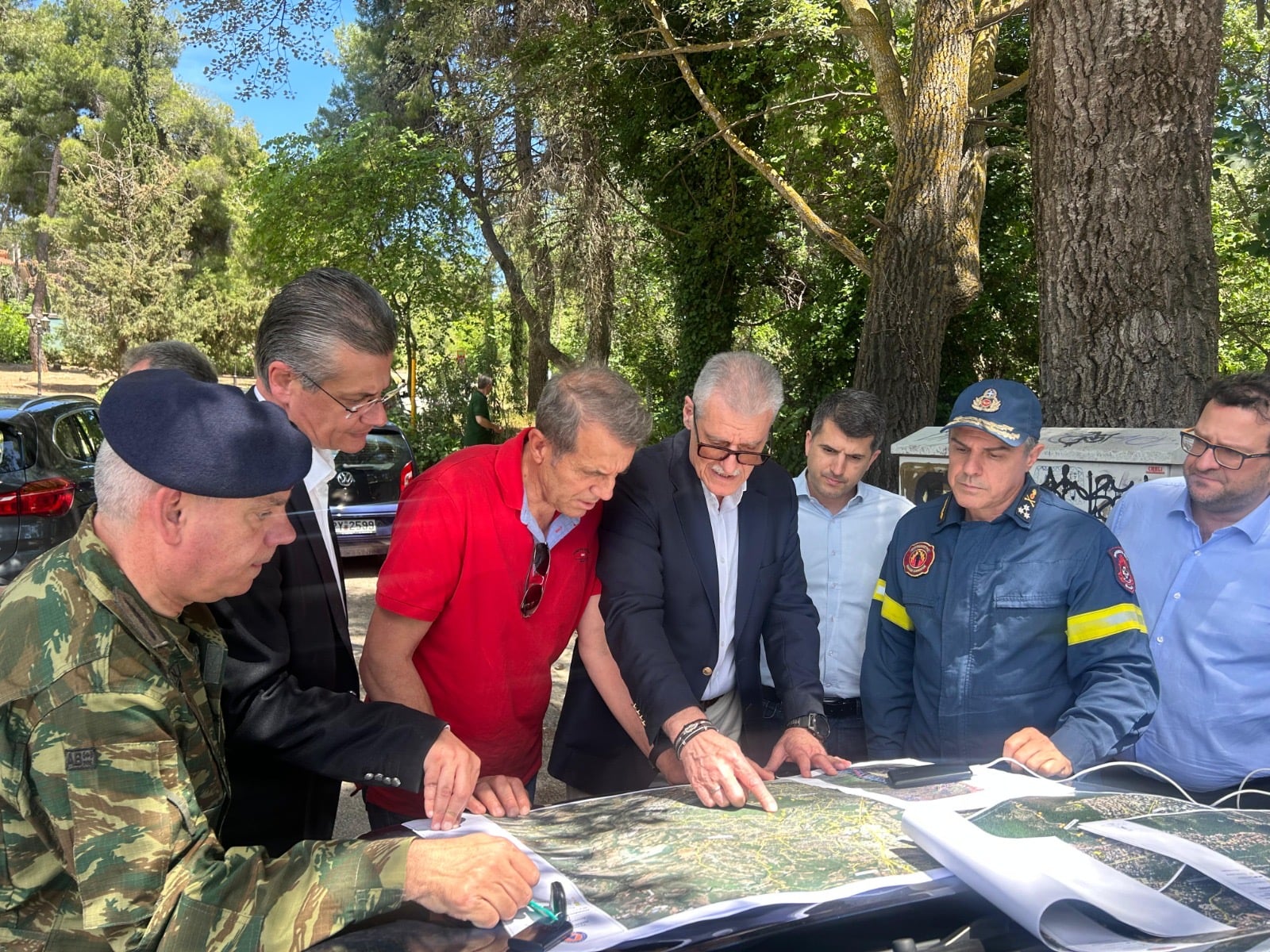 Home 58 Επιθεώρηση Τουρνά στην Κηφισιά πριν την αντιπυρική περίοδο