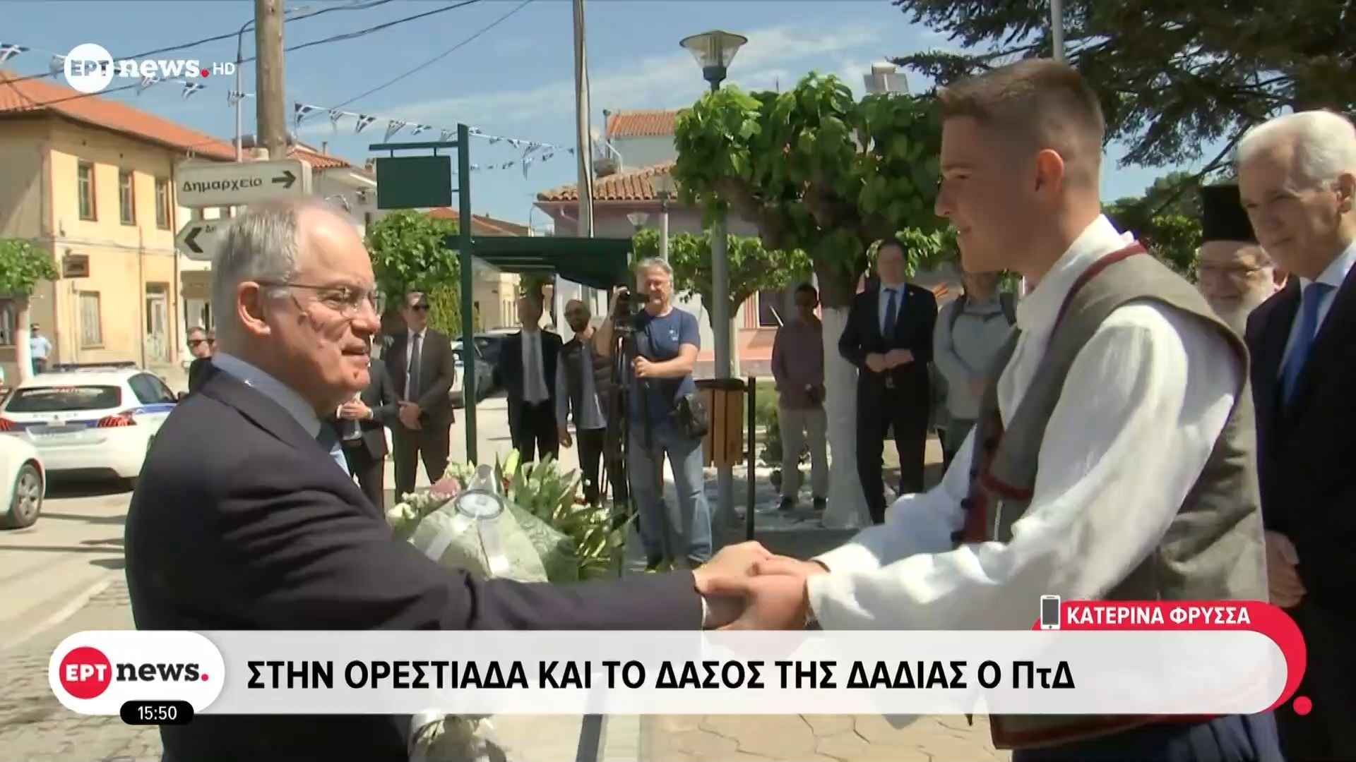 Τρίτη μέρα επίσκεψης του ΠτΔ στον Έβρο
