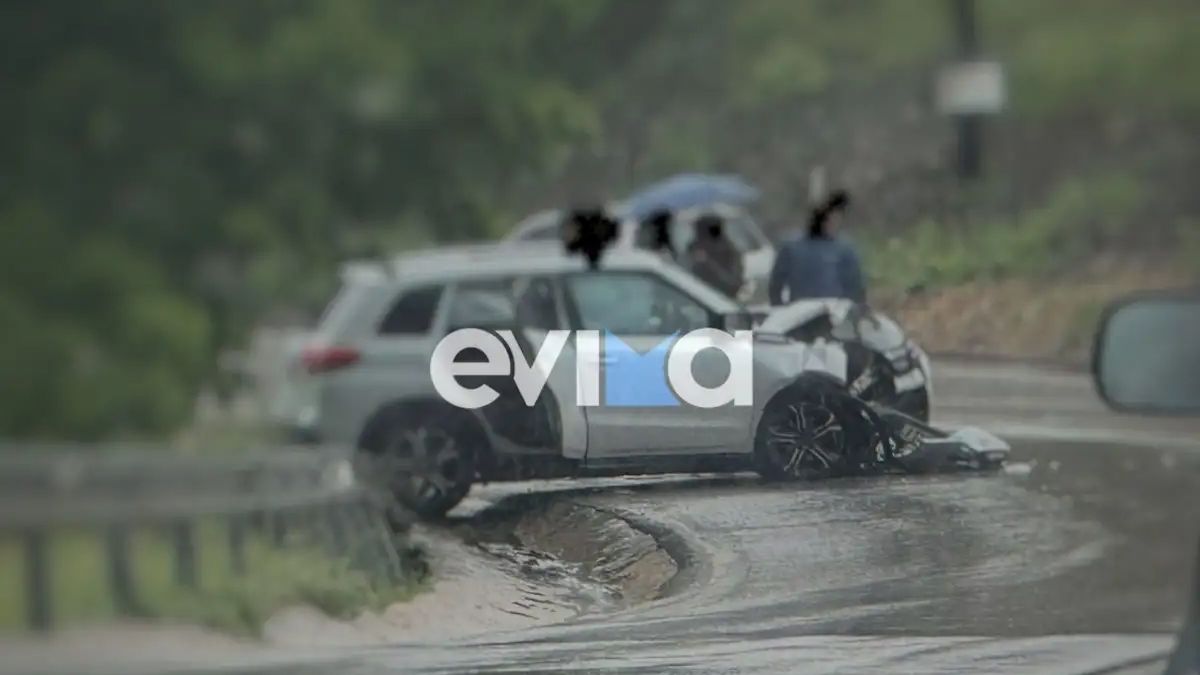 Σοβαρό τροχαίο στην Εύβοια: Αυτοκίνητο αναποδογύρισε και έπεσε σε γκρεμό – Συγκλονιστικές εικόνες