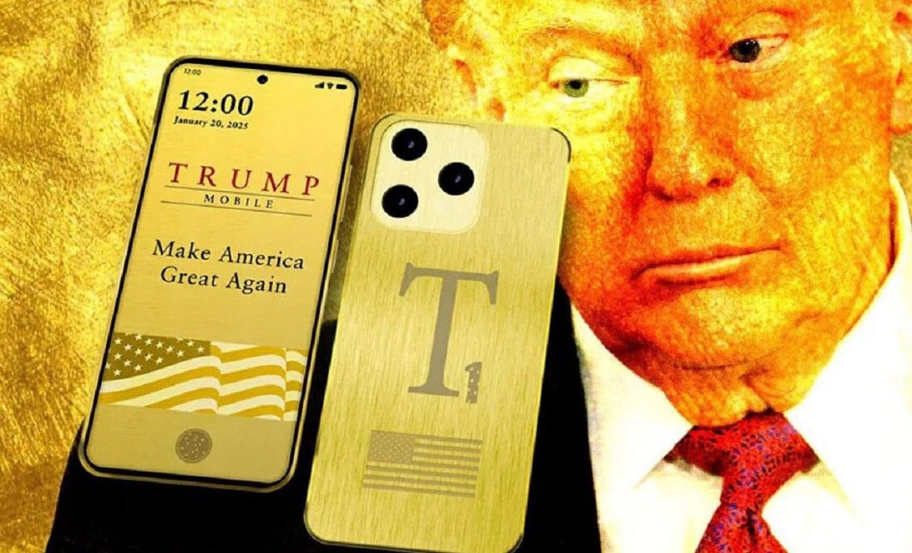 Το «χρυσό» MAGA τηλέφωνο του Τραμπ ξεκινά την αποστολή – Αμφιβολίες για το αν είναι όντως «Made in USA»