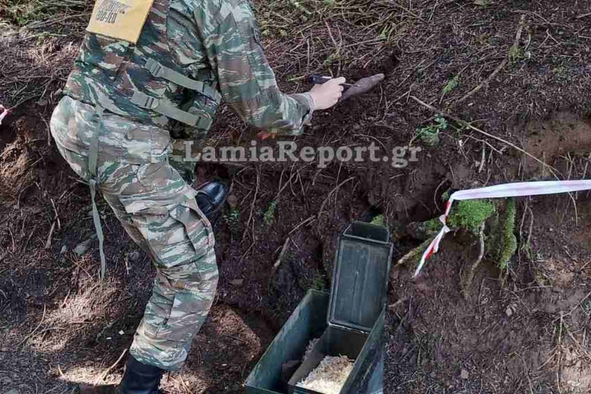 Ευρυτανία: Βλήμα ανακαλύφθηκε σε δάσος και εξουδετερώθηκε στο Βελούχι με ελεγχόμενη έκρηξη – Δείτε βίντεο