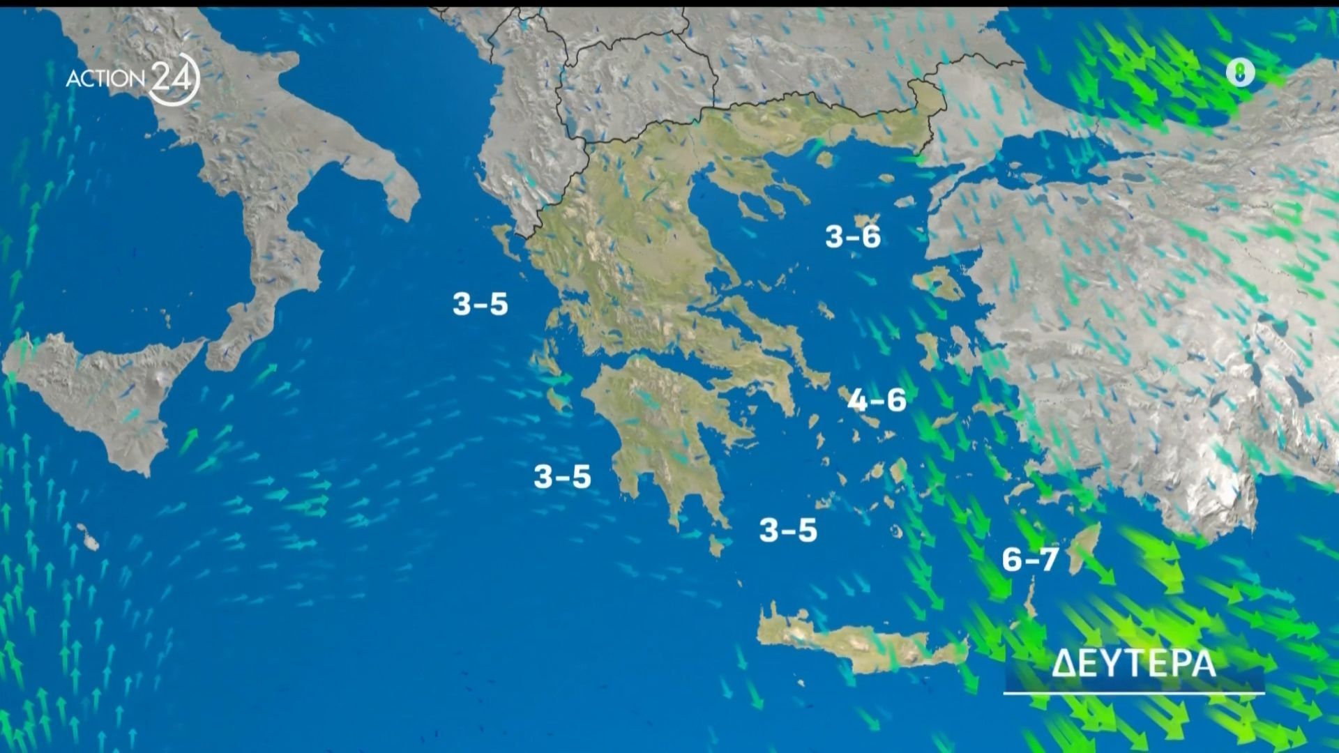 Βελτιώνεται ο καιρός, ανεβαίνει η θερμοκρασία το μεσημέρι