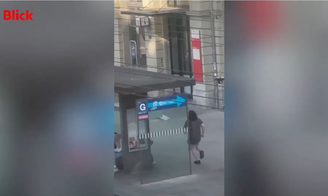Ελβετία: Ο επιτιθέμενος που τραυμάτισε 3 άτομα φώναζε «Αλλάχου Άκμπαρ» – Δείτε βίντεο της σύλληψης