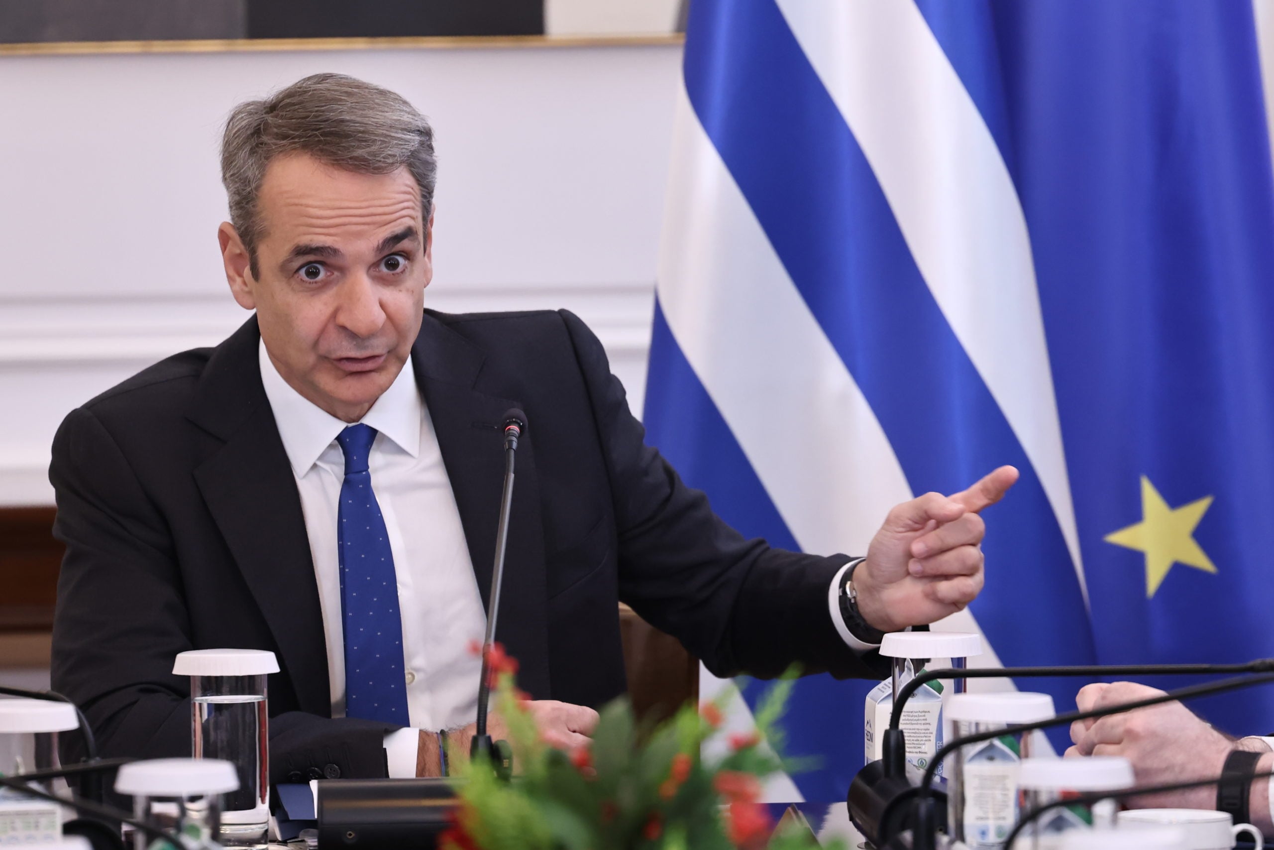 Σύσκεψη στο Μαξίμου με επικεφαλής τον Μητσοτάκη για αγροτικές ενισχύσεις και διαχείριση επιζωοτιών
