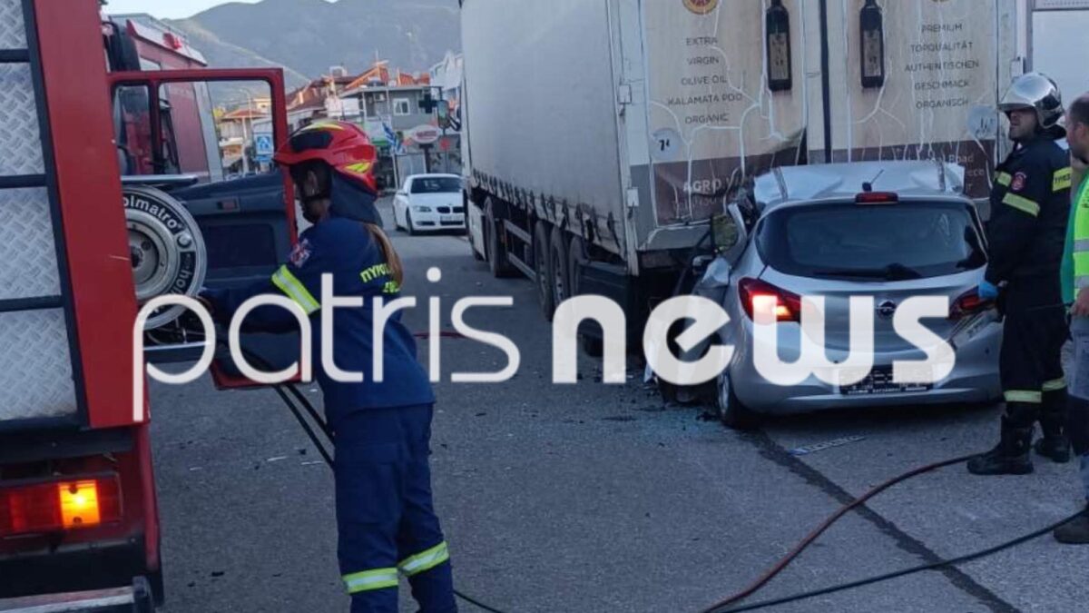 Ζαχάρω: 29χρονος συγκρούστηκε με το αυτοκίνητό του σε νταλίκα – Ανατριχιαστικές εικόνες 3 Τροχαίο στη Ζαχάρω
