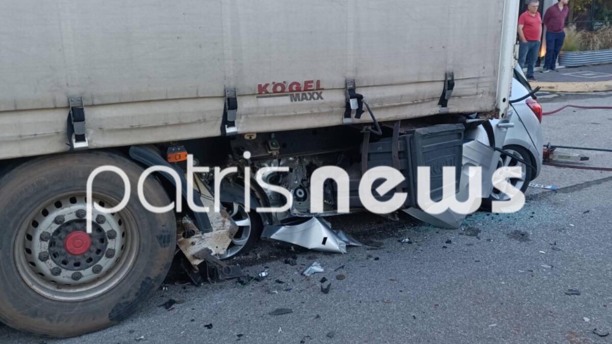 Ζαχάρω: 29χρονος συγκρούστηκε με το αυτοκίνητό του σε νταλίκα – Ανατριχιαστικές εικόνες 4 Τροχαίο στη Ζαχάρω
