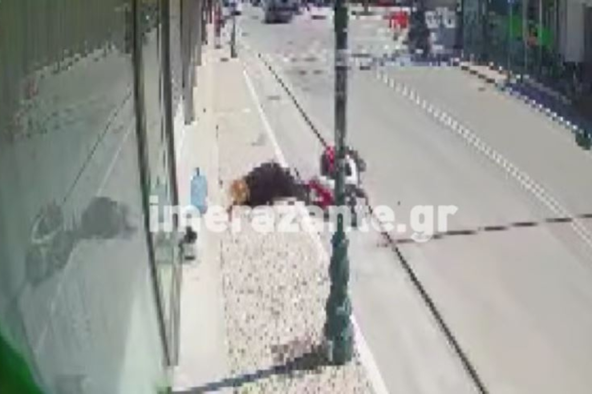 Ζάκυνθος: Γυναίκα κατέληξε σε τρύπα οπτικής ίνας με το μηχανάκι και τραυματίστηκε σοβαρά – Δείτε βίντεο