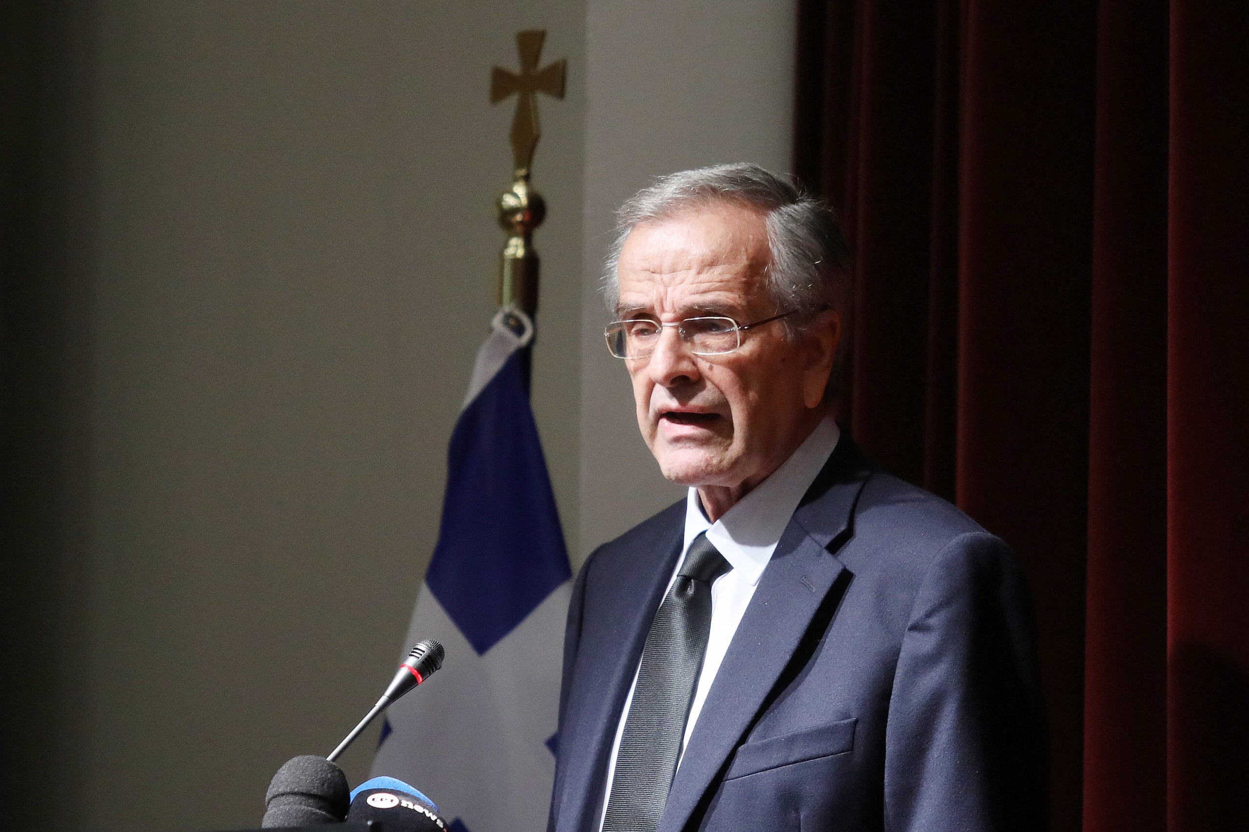 Αντώνης Σαμαράς: «Στους αγώνες για την Ελλάδα δεν υπάρχει αποχώρηση»