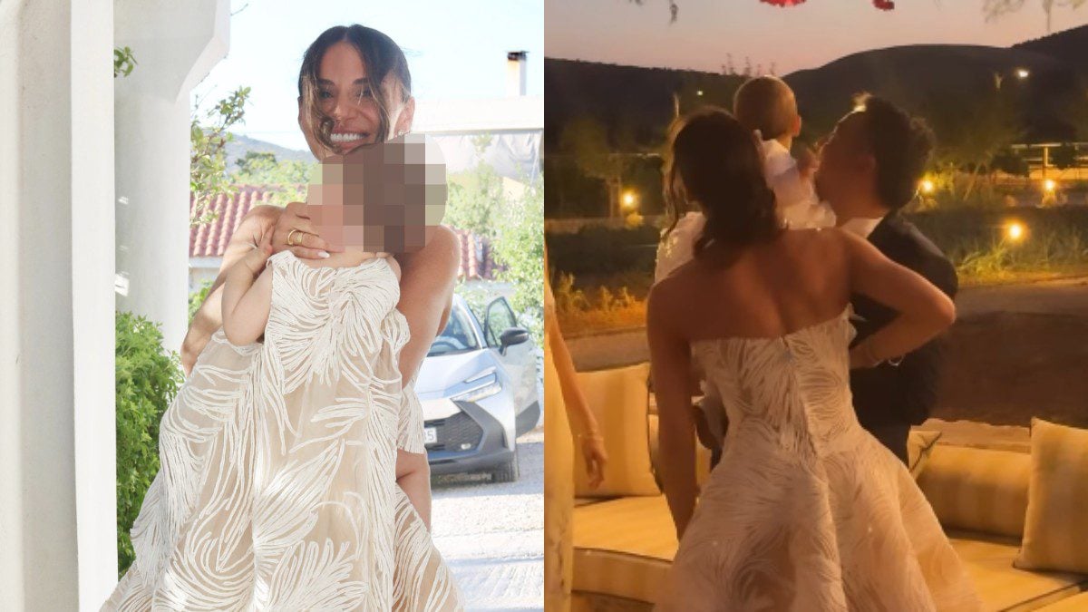Ελένη Τσολάκη – Παύλος Πετρουλάκης: Χορεύουν με την κόρη τους μετά τη βάφτιση (Βίντεο)