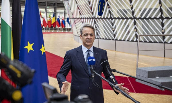 Κυριάκος Μητσοτάκης στις Βρυξέλλες για τη Σύνοδο του Ευρωπαϊκού Συμβουλίου