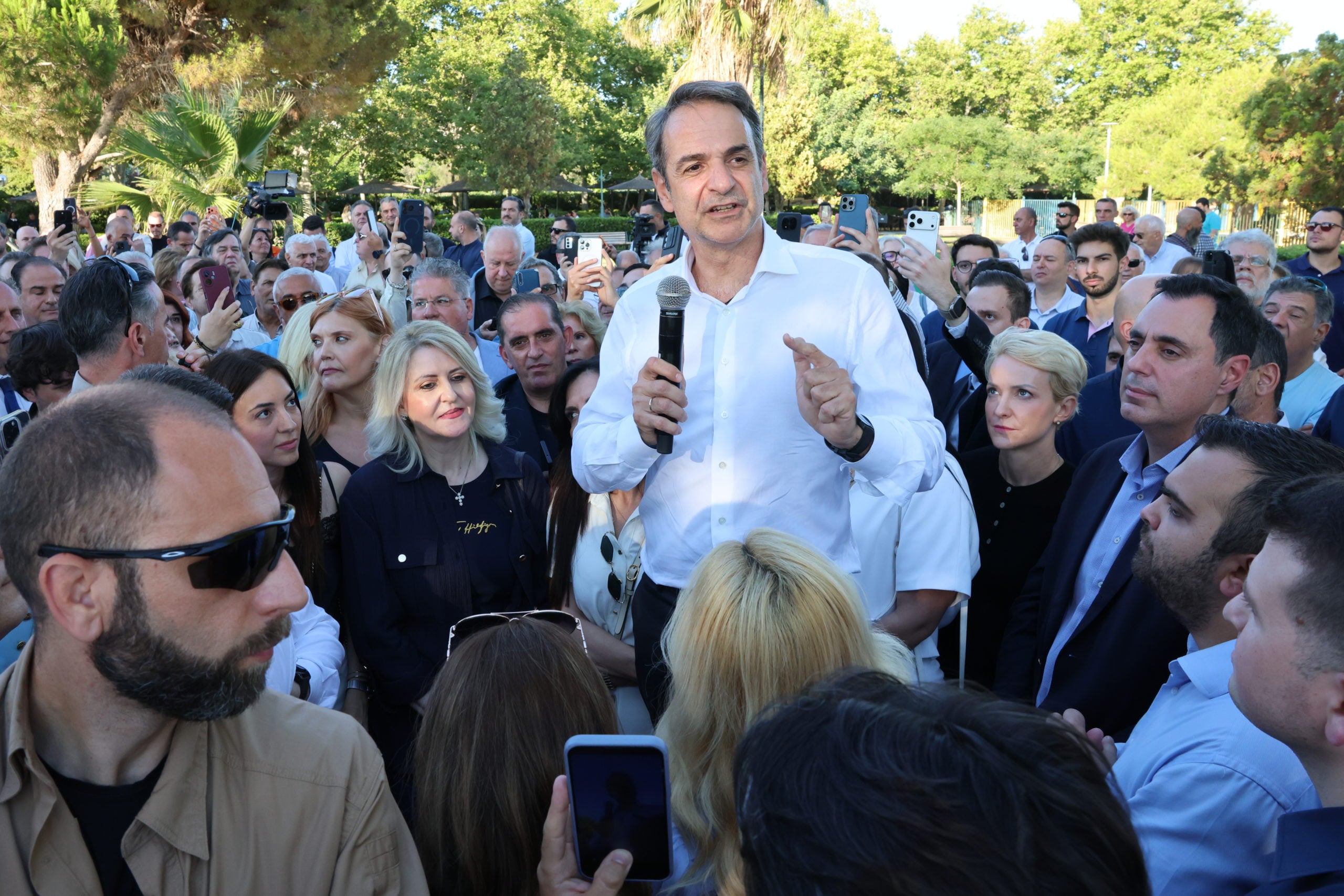 Μητσοτάκης για Τσίπρα-Ανδρουλάκη: Ο «Τζάμπα 1» ανταγωνίζεται τον «Τζάμπα 2» – Μόνο η ΝΔ έχει σχέδιο για την επόμενη ημέρα