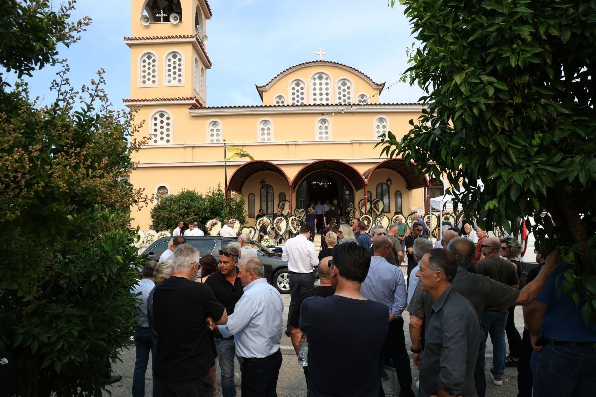 Κηδεία Τάκη Γκώνια