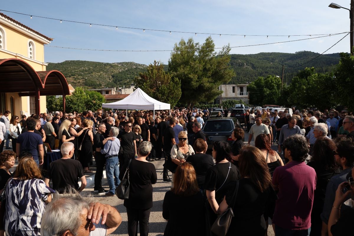 Κηδεία Τάκη Γκώνια