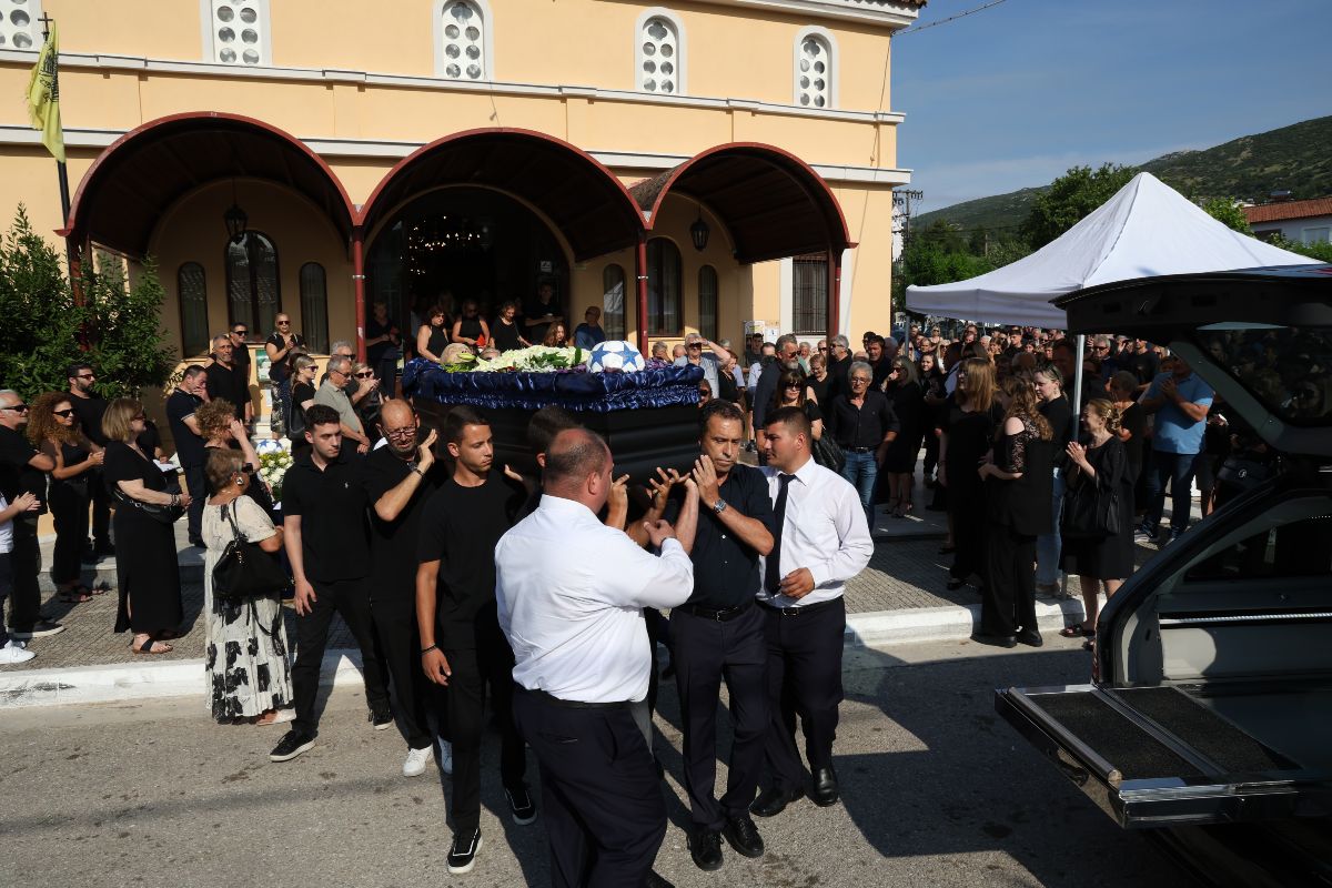 Κηδεία Τάκη Γκώνια