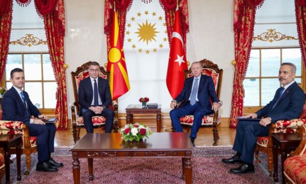 Συνάντηση Μίτσκοσκι – Ερντογάν: Ενίσχυση συνεργασίας Βόρειας Μακεδονίας και Τουρκίας σε οικονομία και επενδύσεις