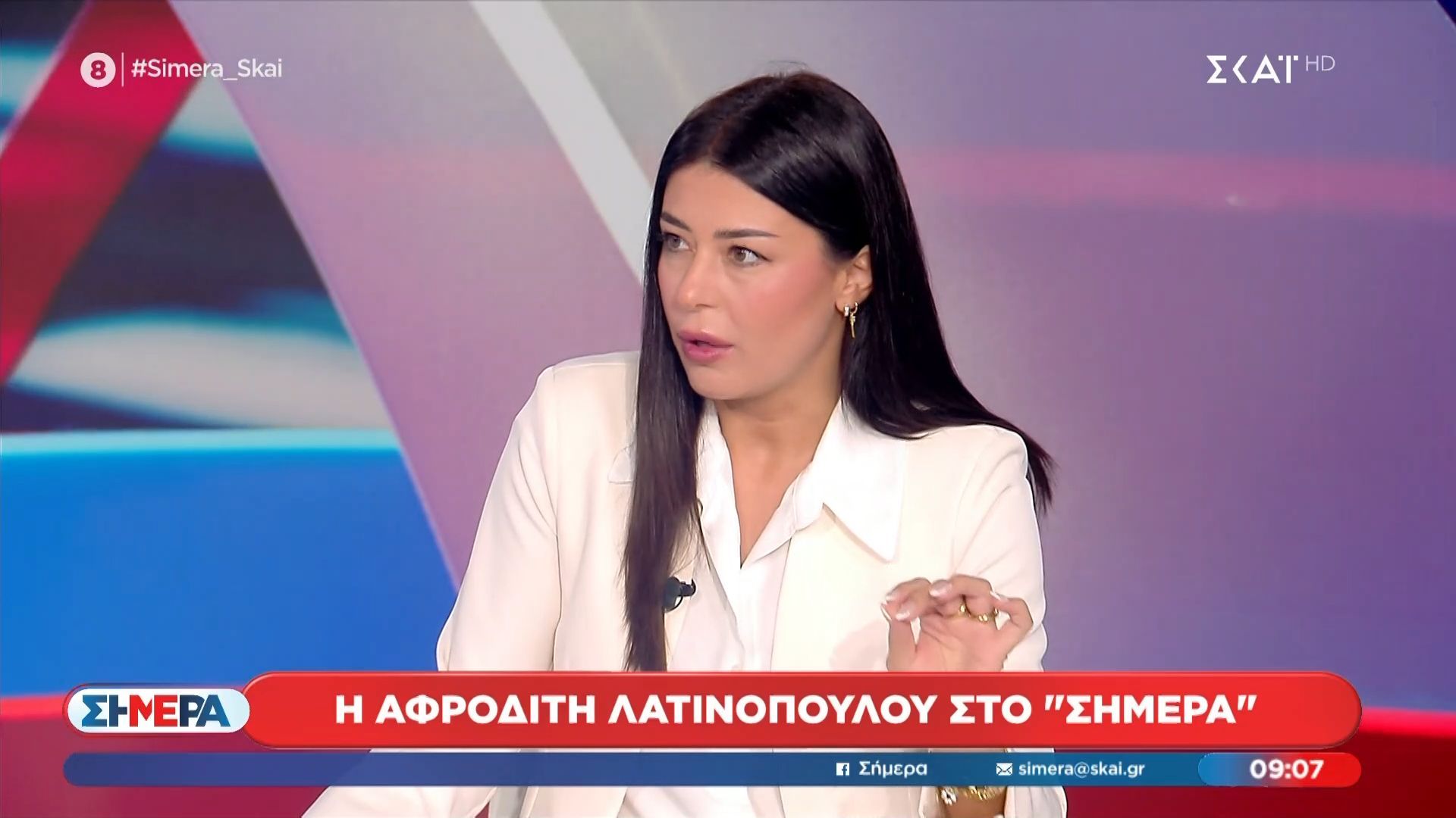 Α. Λατινοπούλου: «Η Καρυστιανού παίρνει ψήφους από Βελόπουλο και Κωνσταντοπούλου»