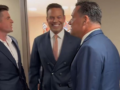 Άδωνις Γεωργιάδης: Το backstage βίντεο από τη συζήτηση με τον Κασσελάκη – Η συνάντηση με τον Τάιλερ Μακμπέθ και τη.. Φάρλι