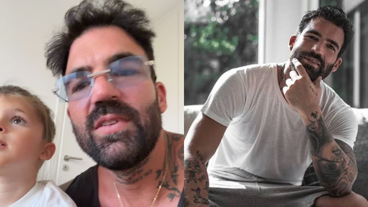 Δημήτρης Αλεξάνδρου: Η στιγμή με τον μικρό Πάρη, τα φιλιά και οι αγκαλιές (Βίντεο)