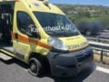 Καραμπόλα 4 αυτοκινήτων και ενός ασθενοφόρου στην Ε.Ο. Κορίνθου – Τριπόλεως, κοντά στα διόδια Σπαθοβουνίου