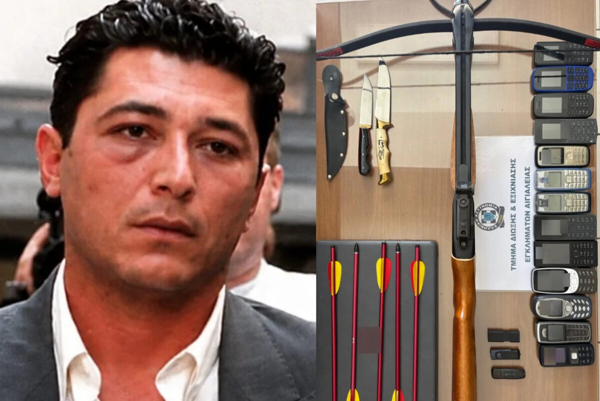 Ο Τζέιμς Δαλαμάγκας είχε τόξο και μαχαίρια στο σπίτι του στο Αίγιο – Συνελήφθησαν ο πατέρας και η φίλη του