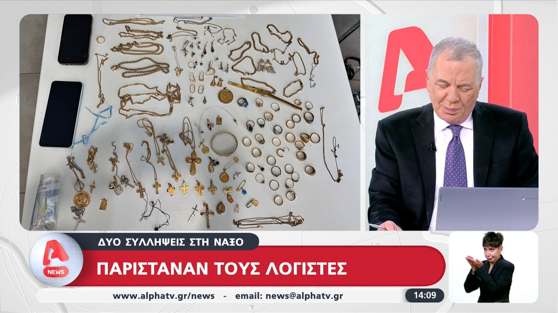 Δύο συλλήψεις στη Νάξο: Παρίσταναν του λογιστές