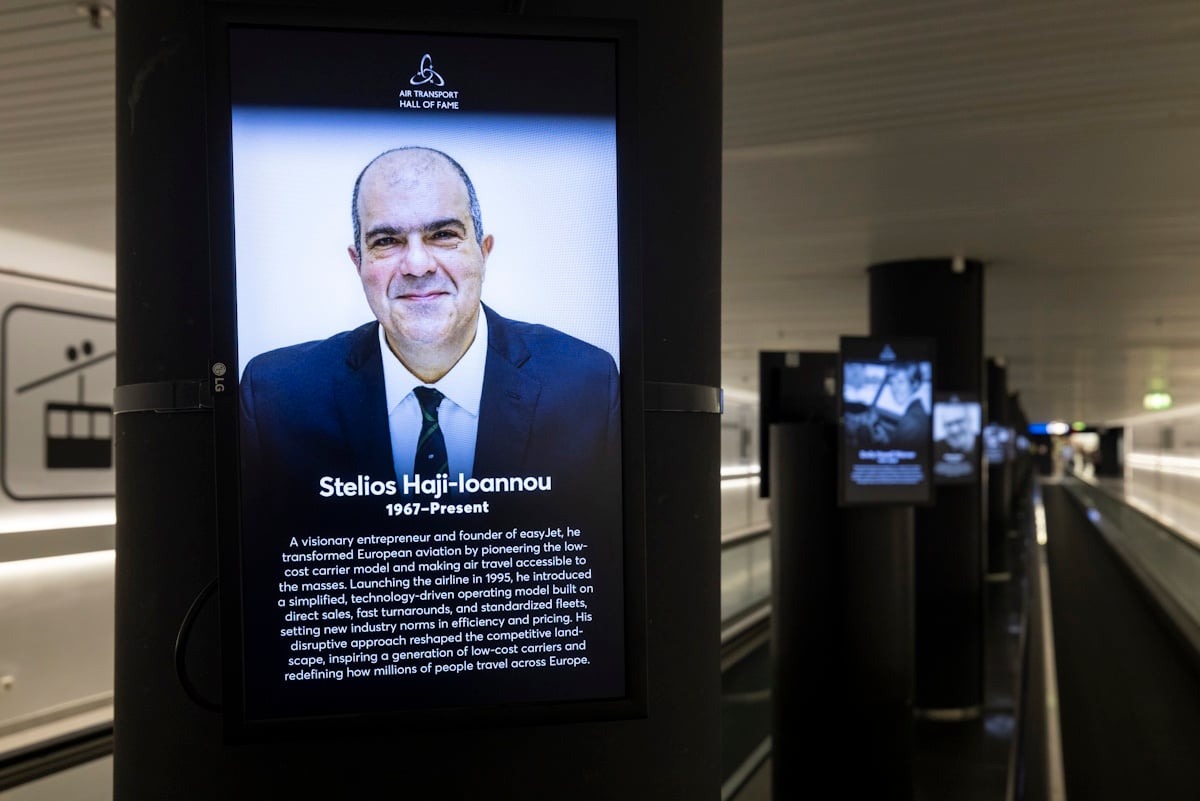 Το Air Transport Hall of Fame στο Διεθνή Αερολιμένα Αθηνών