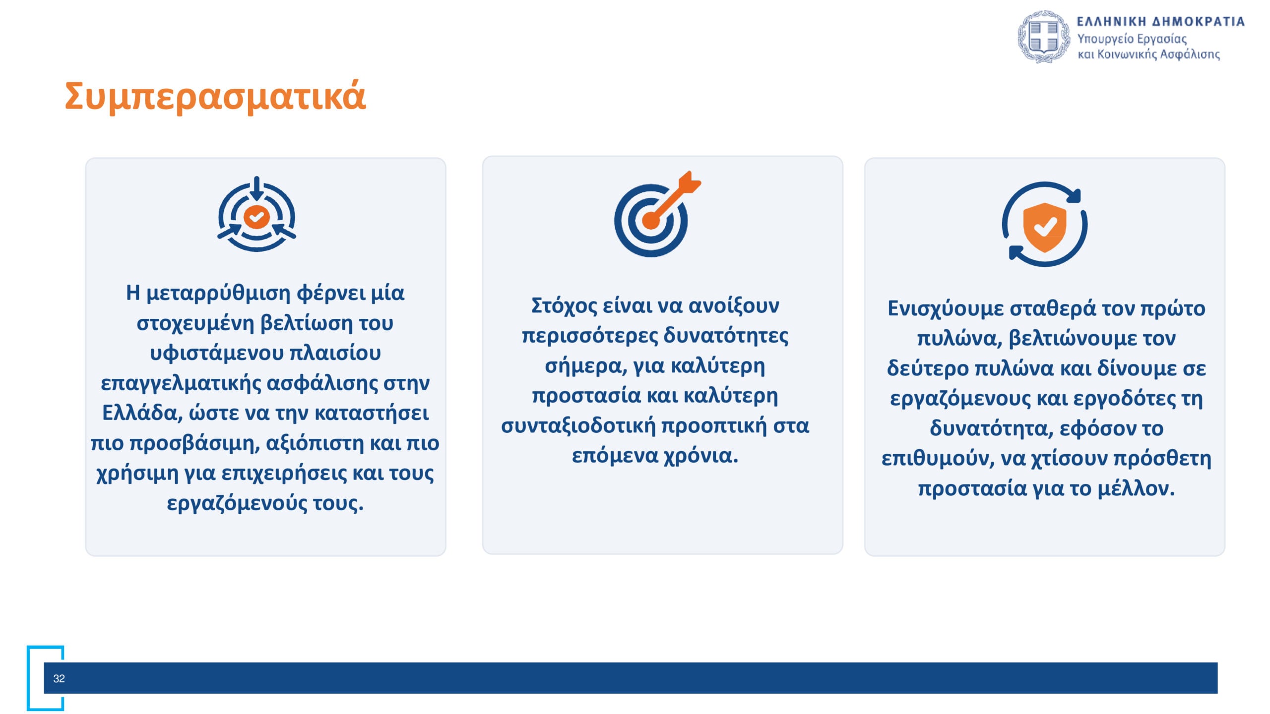 Επαγγελματική Ασφάλιση: Οι 3 βασικοί άξονες του νέου νομοσχεδίου και τα κίνητρα για ένταξη στα Ταμεία