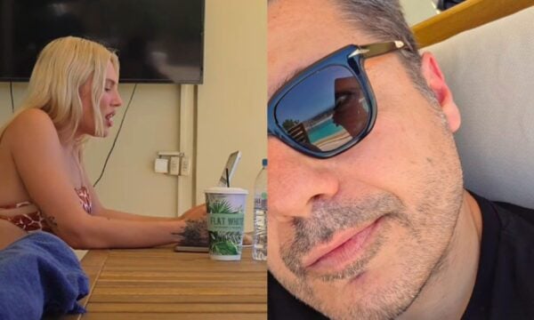 Κωνσταντάρας – Τσαγκρινού: Βίντεο από τις κοινές στιγμές του ζευγαριού, εκείνη τραγουδά και εκείνος την καμαρώνει