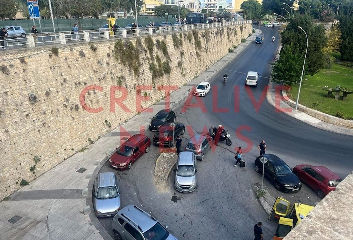 Ηράκλειο: 19χρονος έπεσε από τα Ενετικά Τείχη και τραυματίστηκε σοβαρά – Νοσηλεύεται σε ΜΕΘ