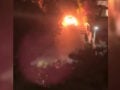 Βούλα: Βίντεο με φλεγόμενο αυτοκίνητο και πανικό
