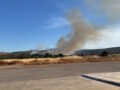 Φωτιά στην Κερατέα, κοντά στην Ιερά Μονή Παναγίας Θεοσκέπαστης: Σηκώθηκαν 3 ελικόπτερα
