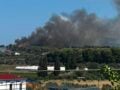 Φωτιά στην Κυρά Βρύση στον Ισθμό της Κορίνθου